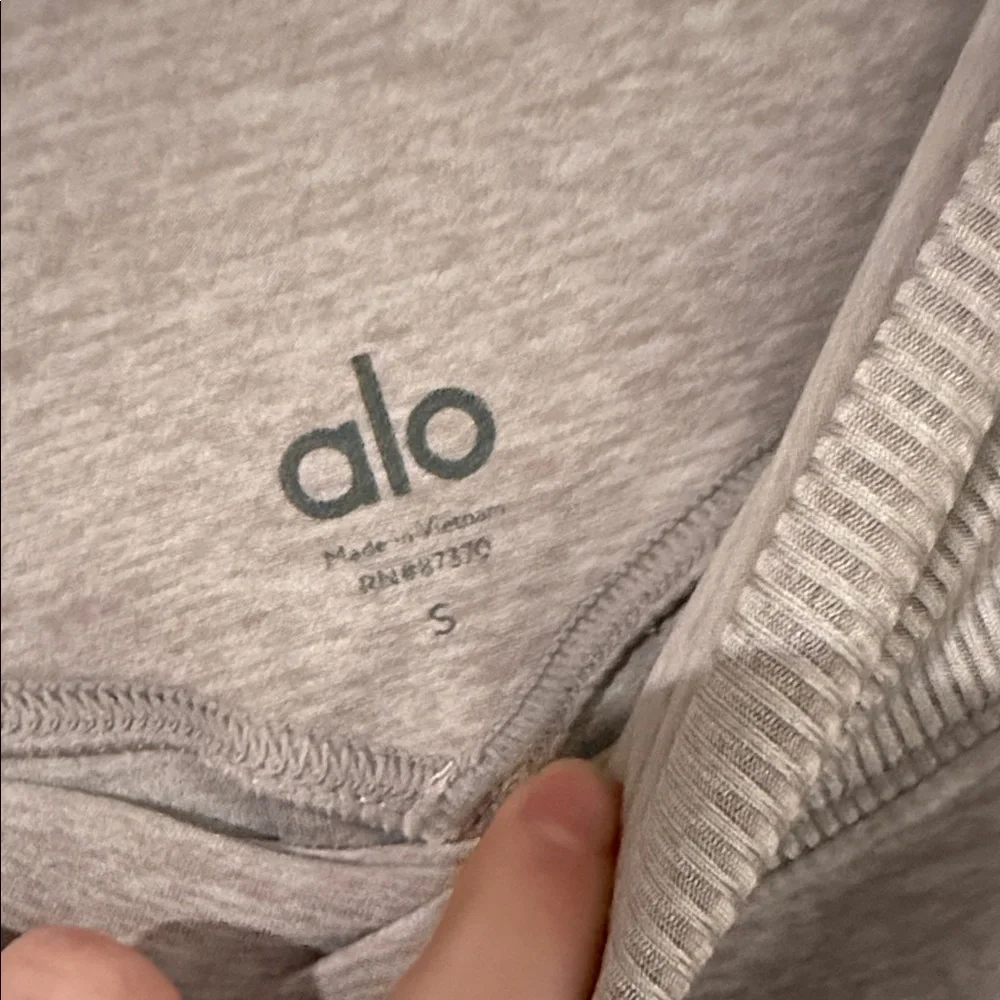 Alo‎ yoga neutral color block leggings size small heathered pattern